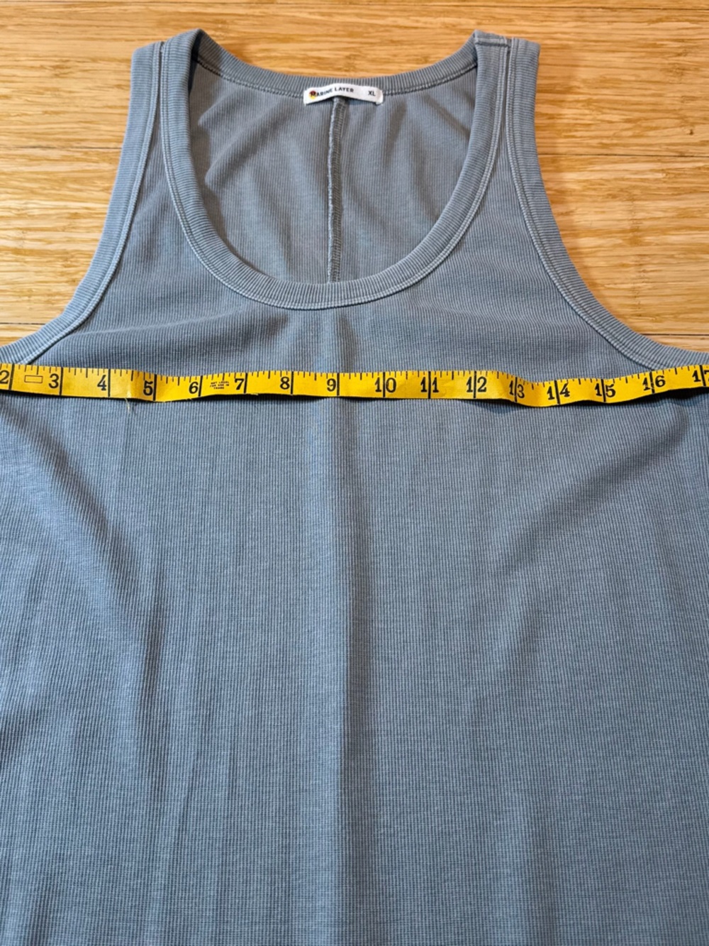 Marine Layer Lexi Rib Sun-In Dress Sage Green Midi Summer - Size XL Cotton Modal - Picture 10 of 10